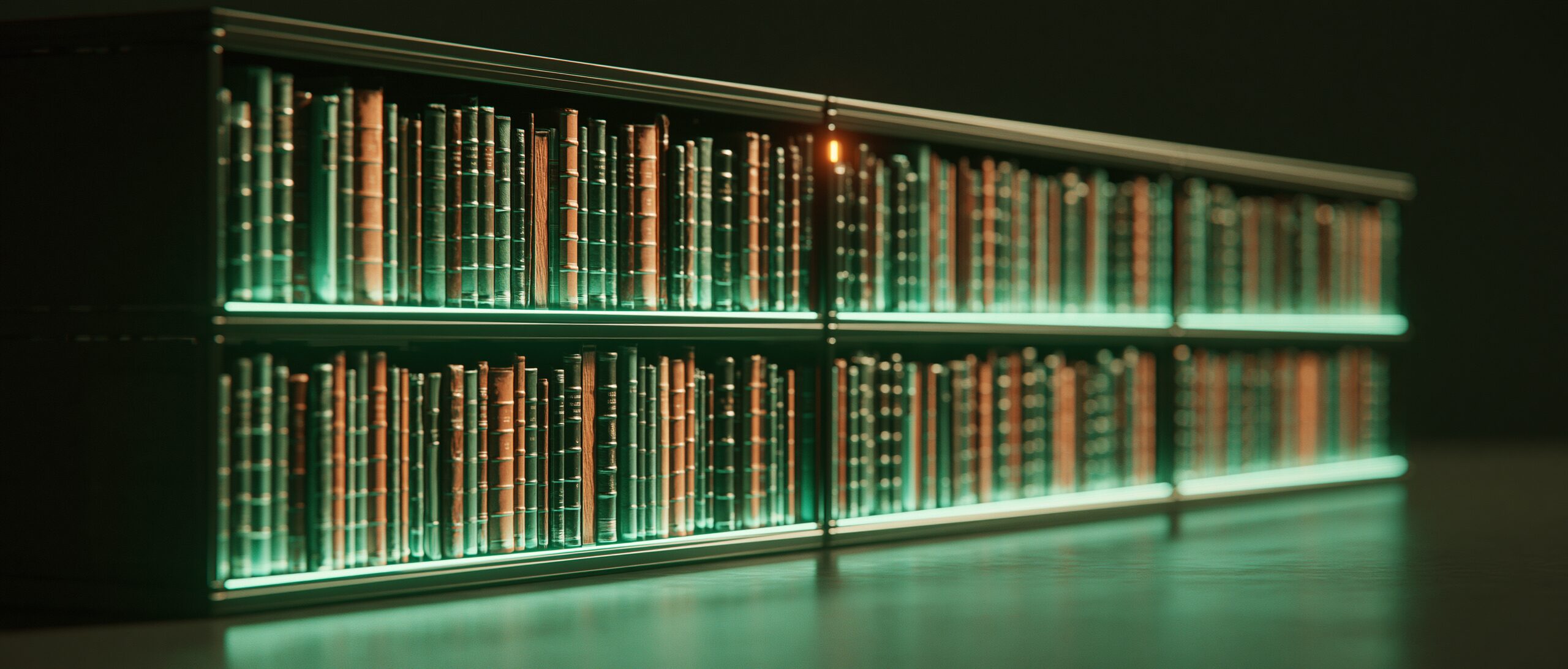 Knowledge Graph, an instrument photographed in the dark